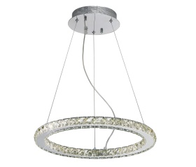 IL80036  Galaxy Crystal 27W LED Pendant Light